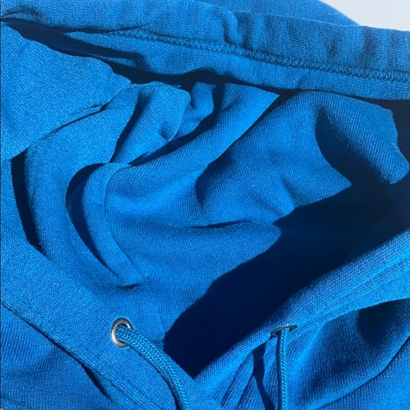 Aviator Nation Blue Hoodie with Rainbow Stripes - Picture 5 of 11